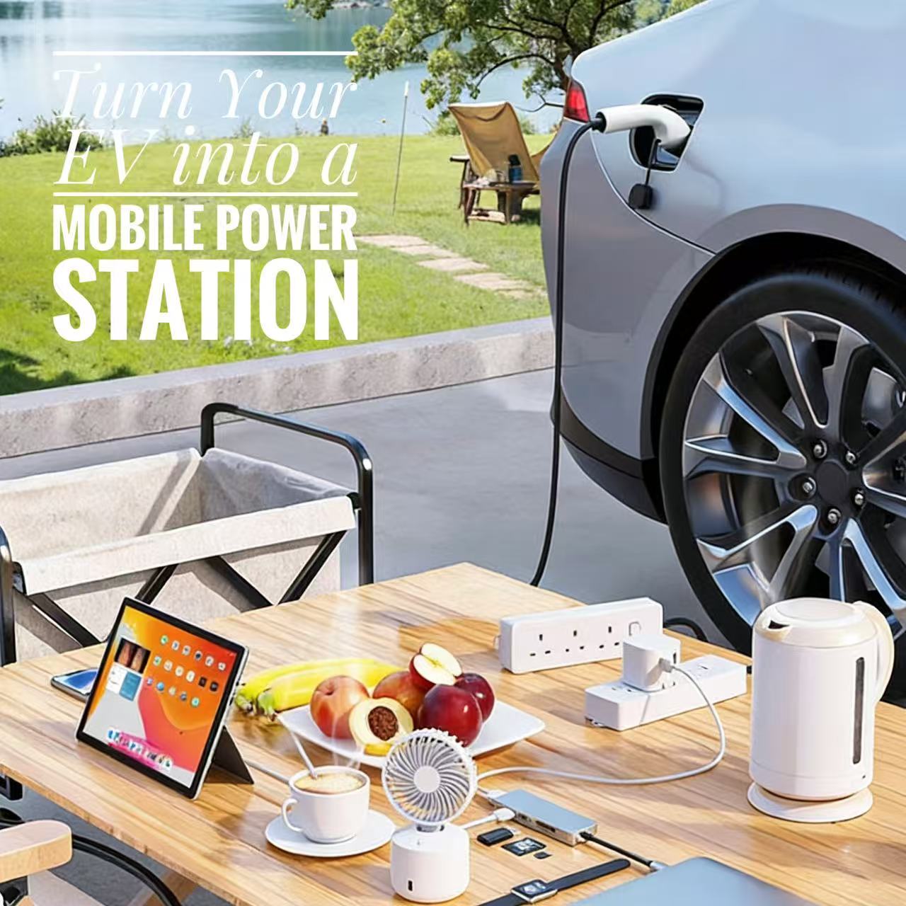 2-in-1 EV Charger & Discharger - Detail 3