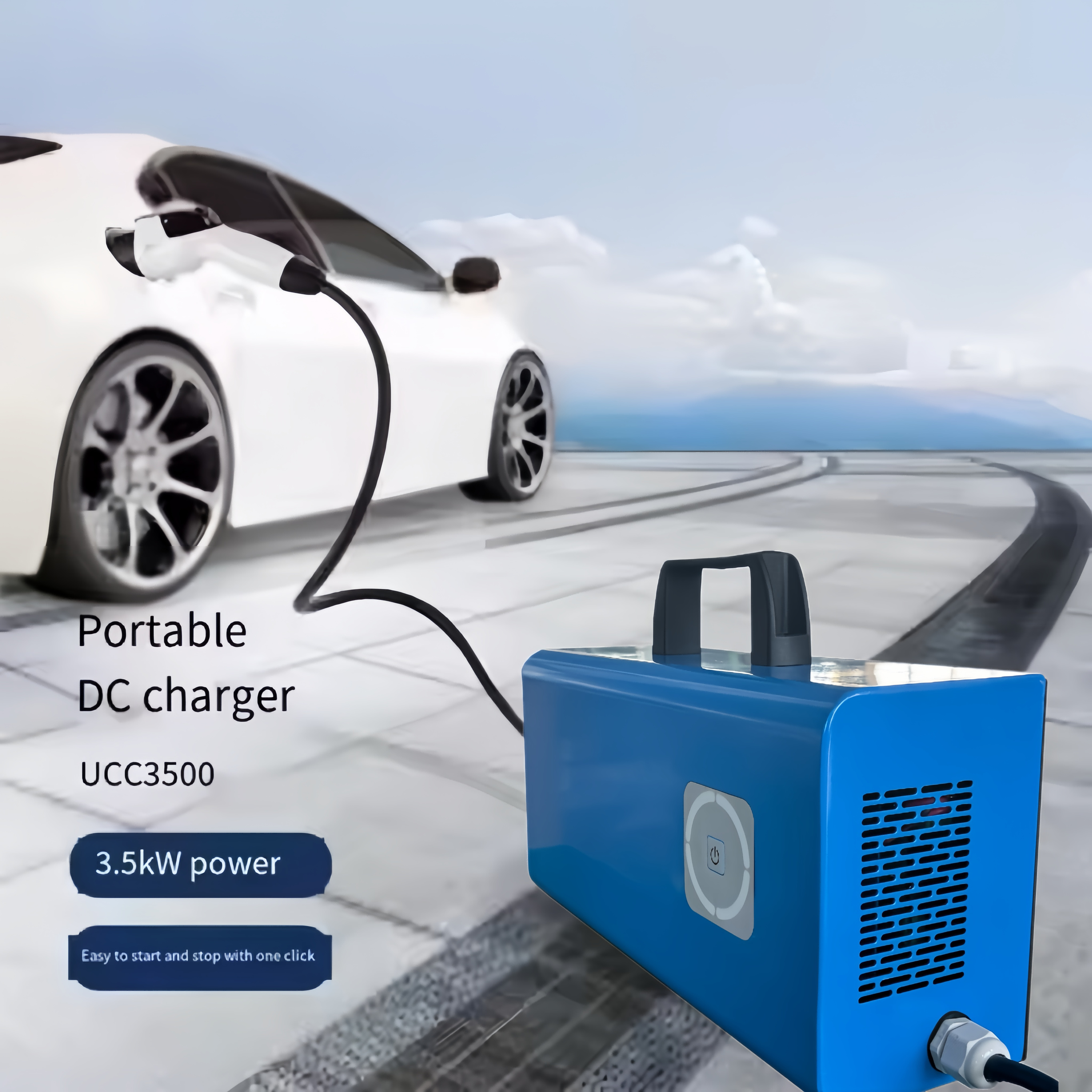 DC Portable EV Charger 7kW - Detail View 1