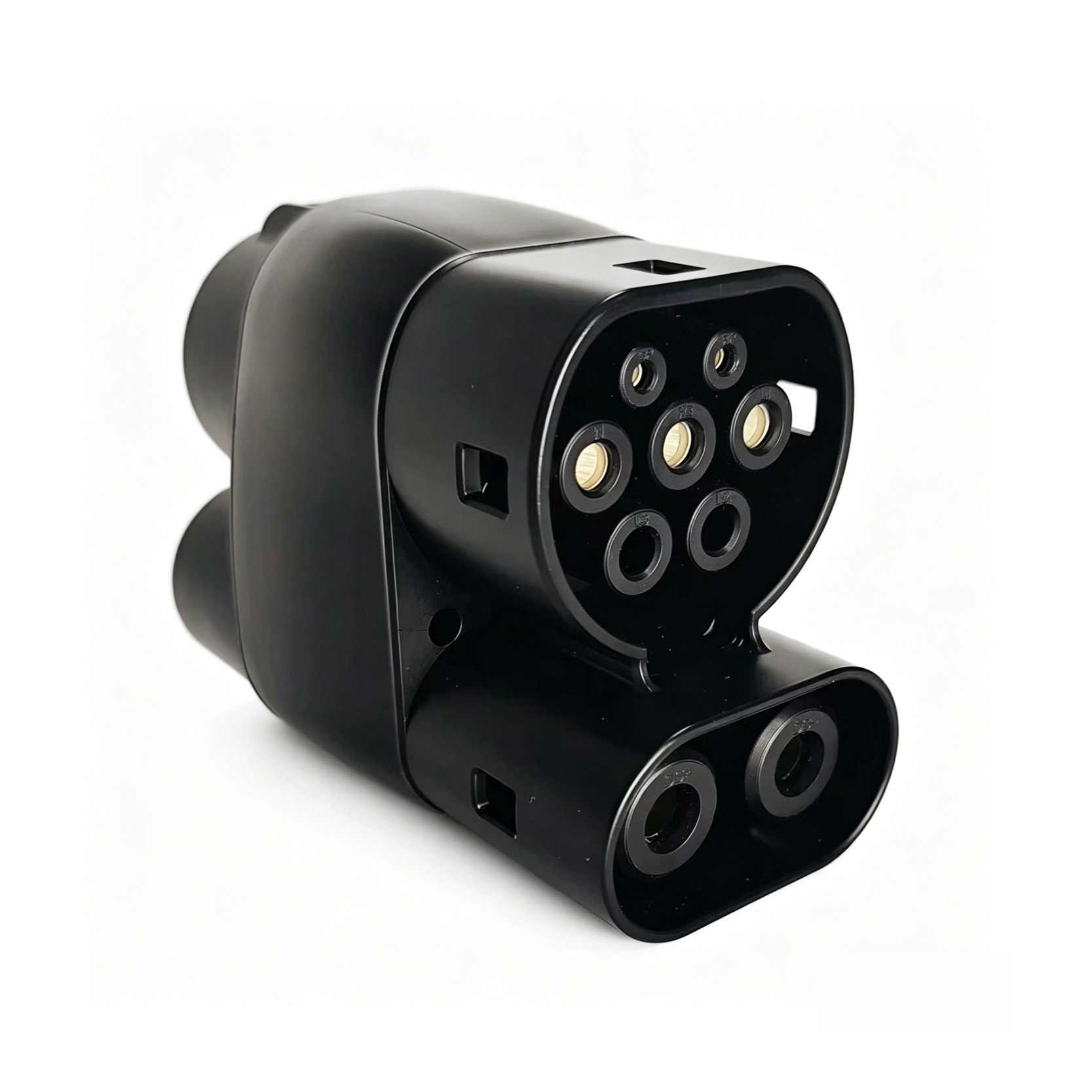 CCS1 & Type 1 to CCS2 & Type 2 Charging Adapter - AC+DC 2 in 1