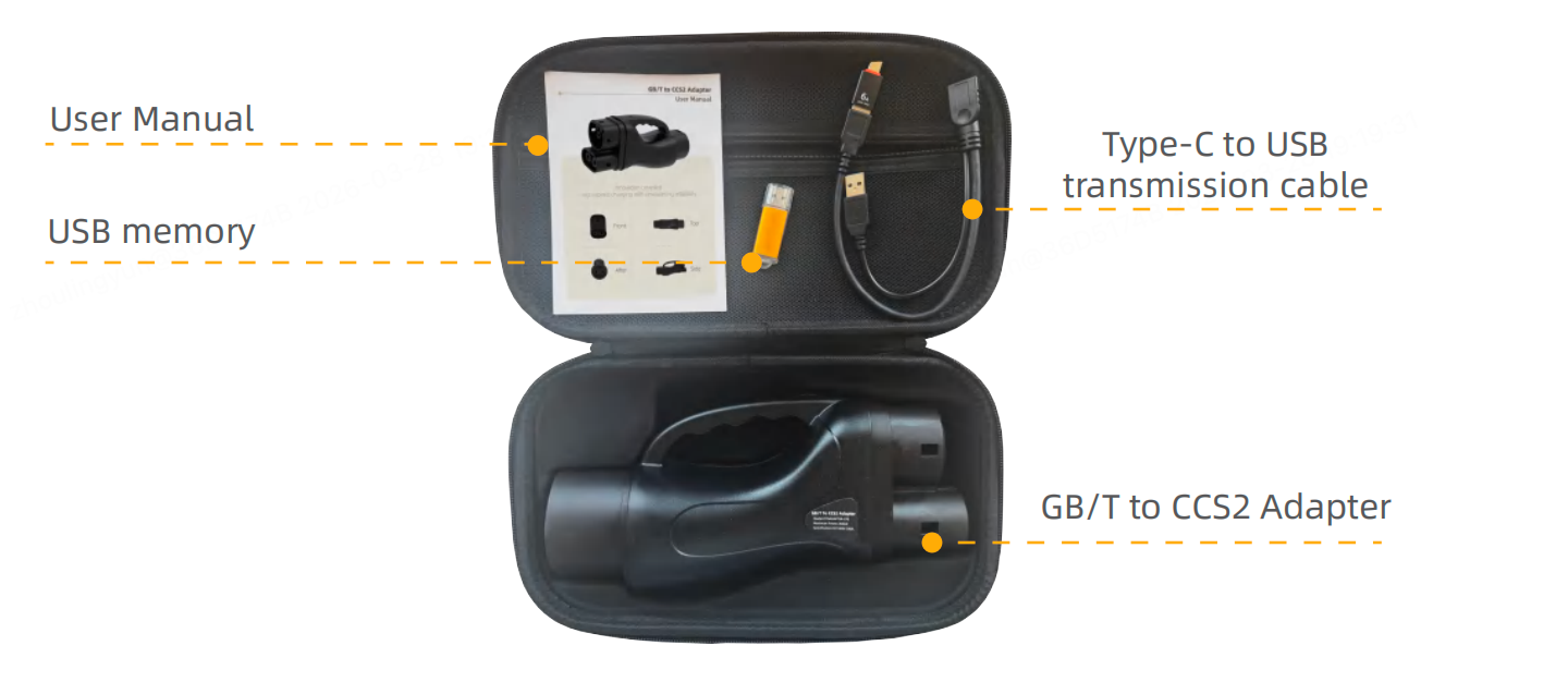 GBT to CCS2 Charging Adapter - Detail 3
