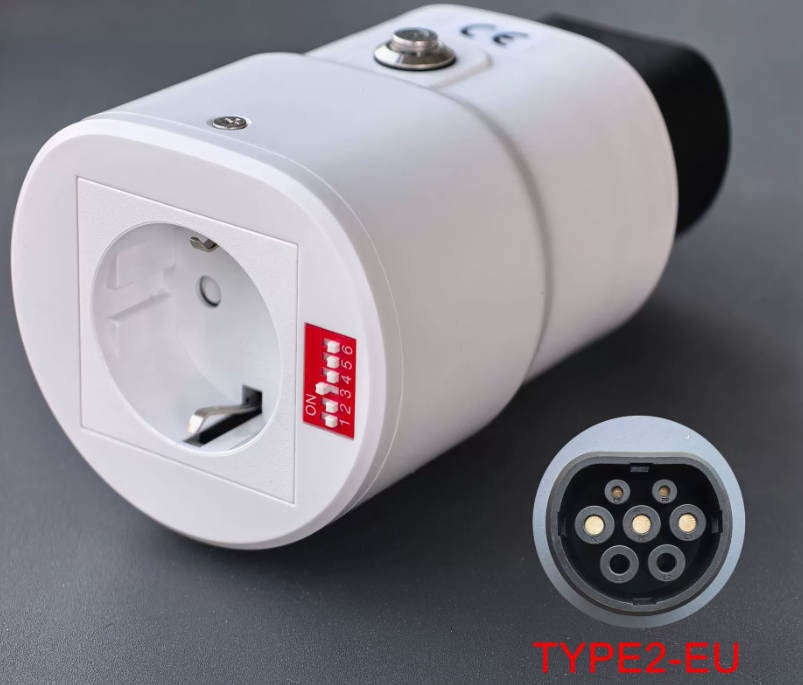 EV V2L & V2V Adapter 32A Compact - Detail 1