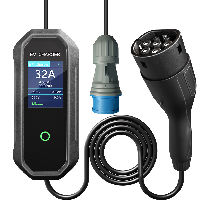 Portable EV Charger Level 2 - 7kW/11kW