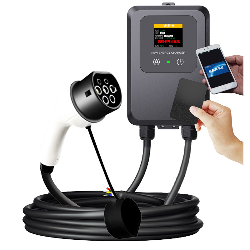 Level 2 AC Wallbox EV Charger up to 32A 22kW - Detail 1