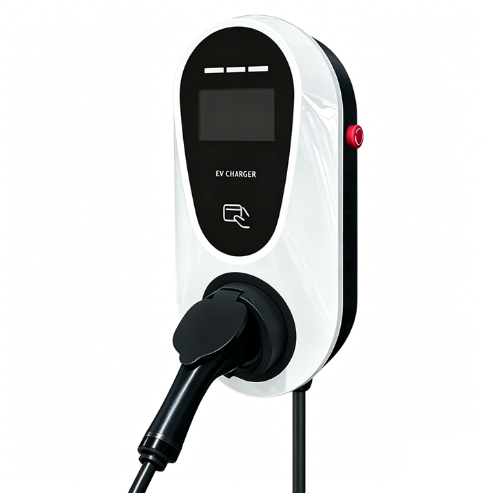 Level 2 AC Wallbox EV Charger Single-Phase 7kW / Three-Phase 22kW