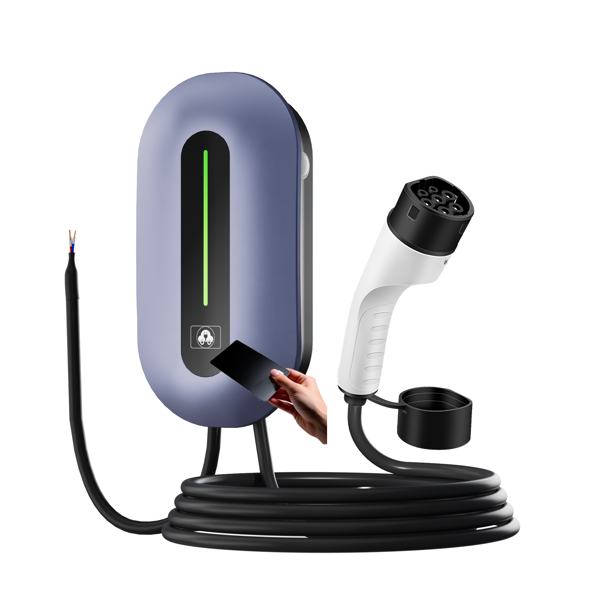 Level 2 AC Wallbox EV Charger up to 32A 21kW - Detail 1