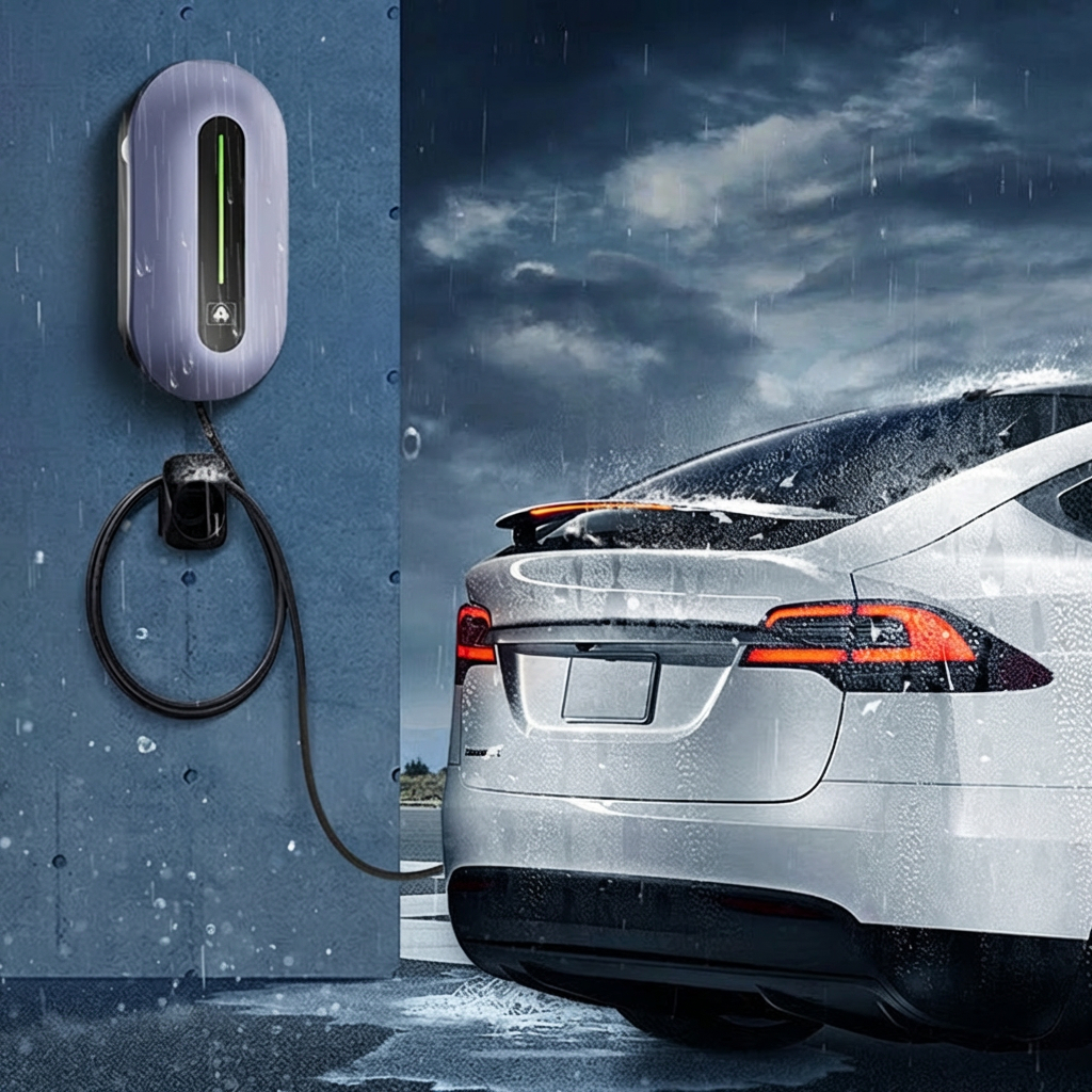 Level 2 AC Wallbox EV Charger up to 32A 21kW - Detail 2