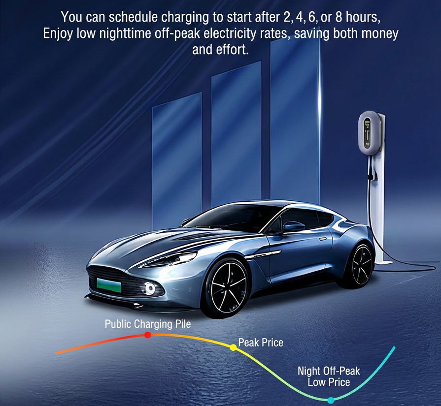 Level 2 AC Wallbox EV Charger up to 32A 21kW - Detail 3